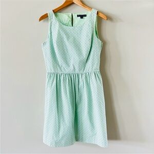 Brooks Brothers Light Green Sleeveless Dress
